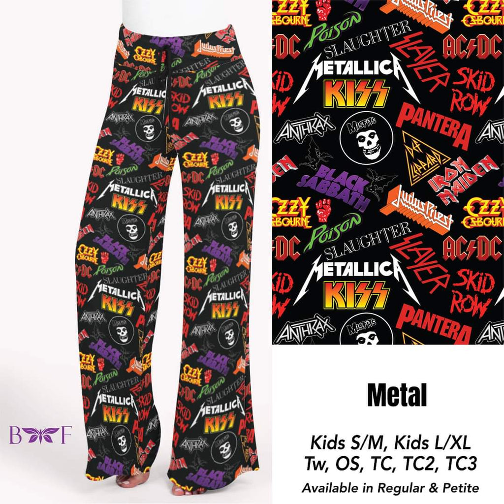 Metal Leggings, capris, Joggers and loungers with pockets