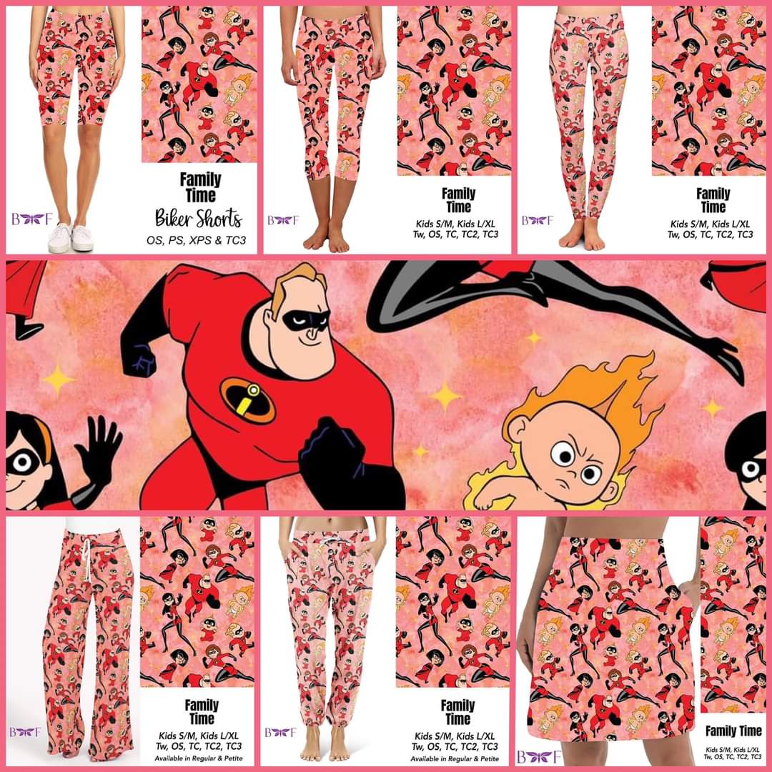 Family Time skort with pockets