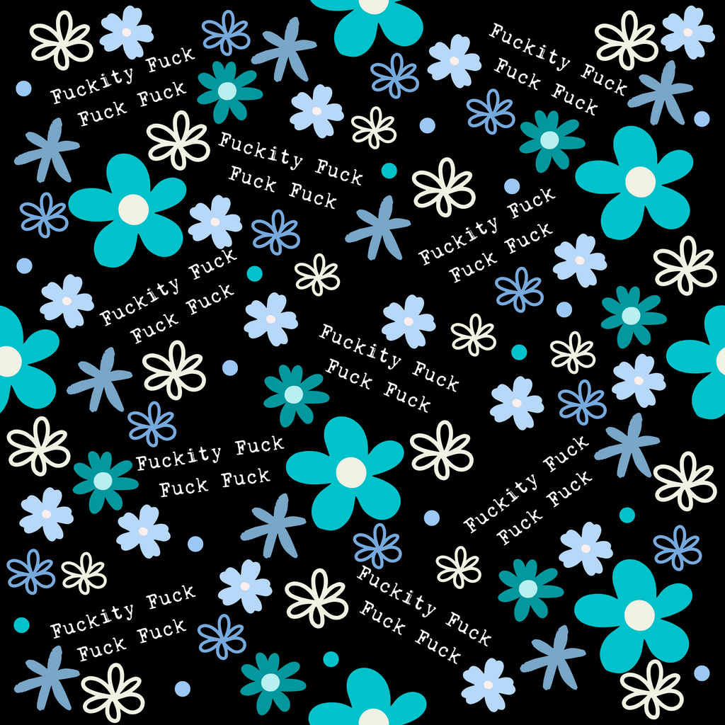 F F F Flowers leggings, capris and shorts