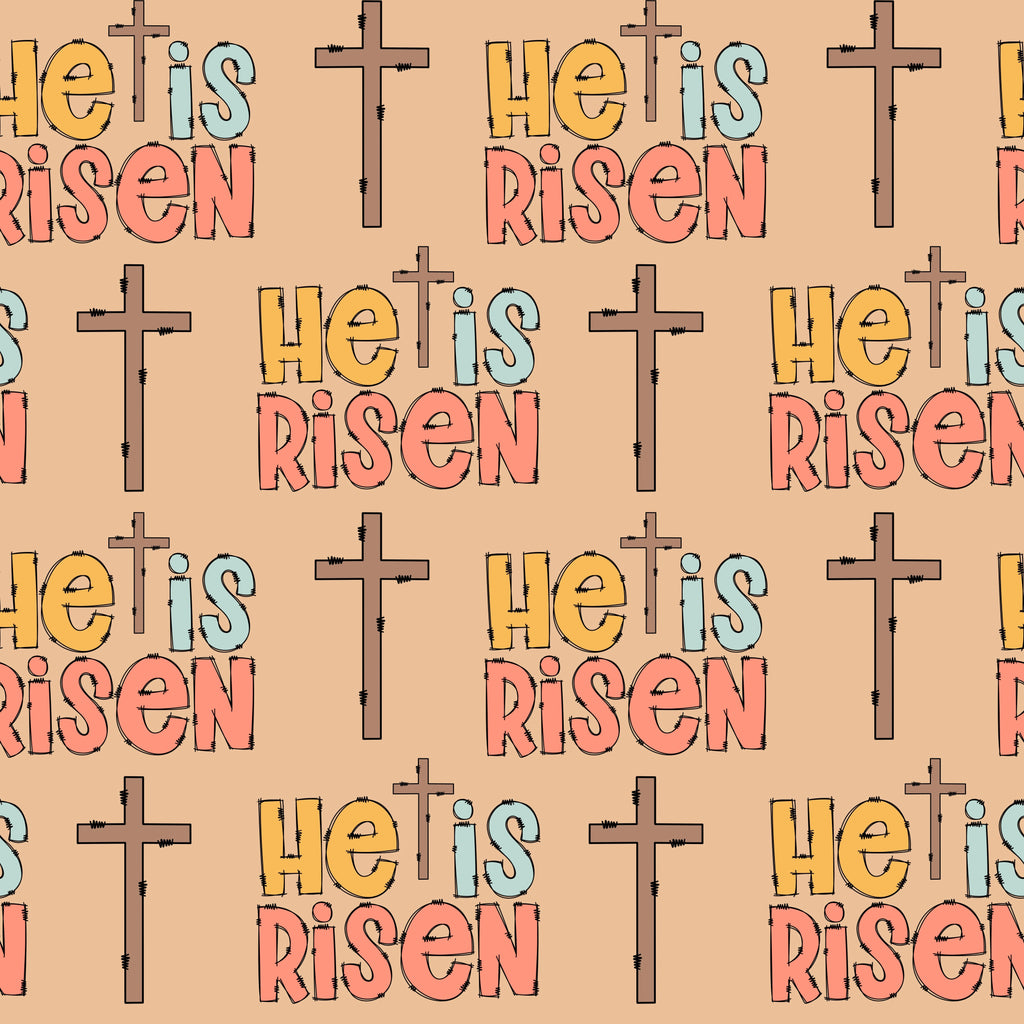 He is Risen leggings with pockets