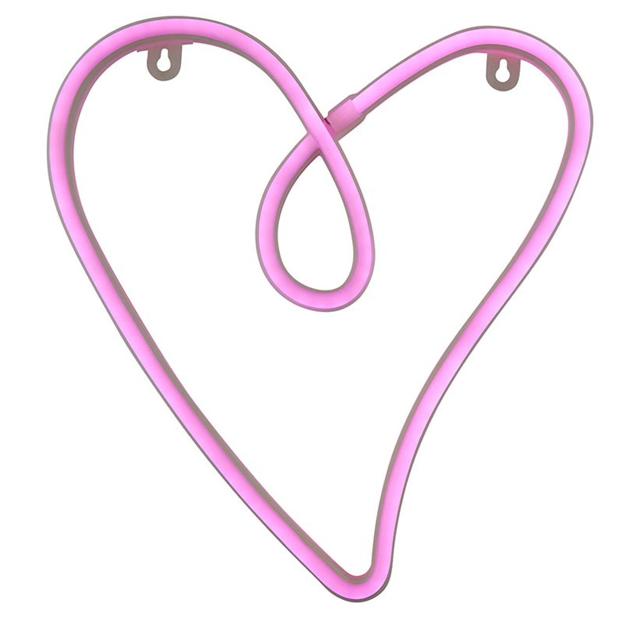 HEART NEON LED LIGHT - HEART SHAPED