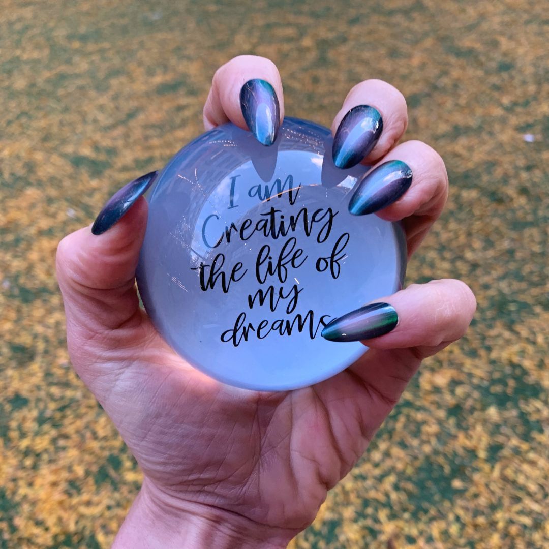 I AM CREATING THE LIFE OF MY DREAMS PAPER WEIGHT