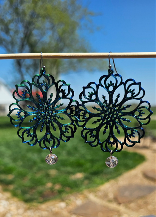 3D PRINT BOHO EARRINGS - MAKE IN THE USA!! Earrings