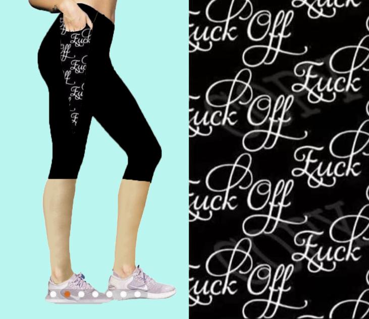 EFF OFF CAPRI AND SHORTS WITH POCKETS