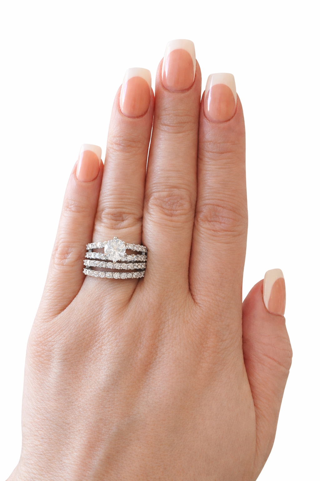 BETHANY 2-PIECE RING SET - SILVER ring