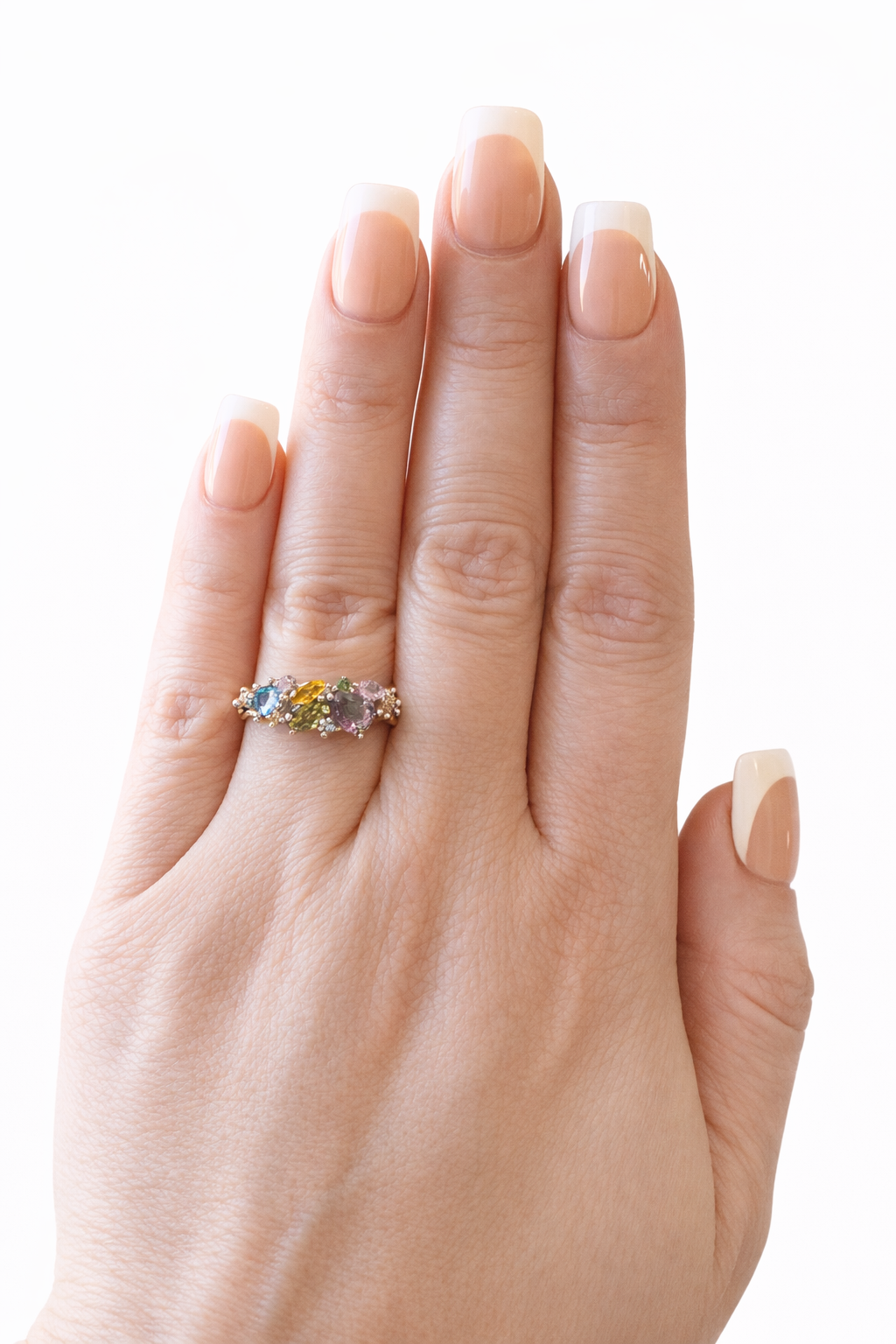 EVANGELINE MULTI-COLOR STONE RING RING