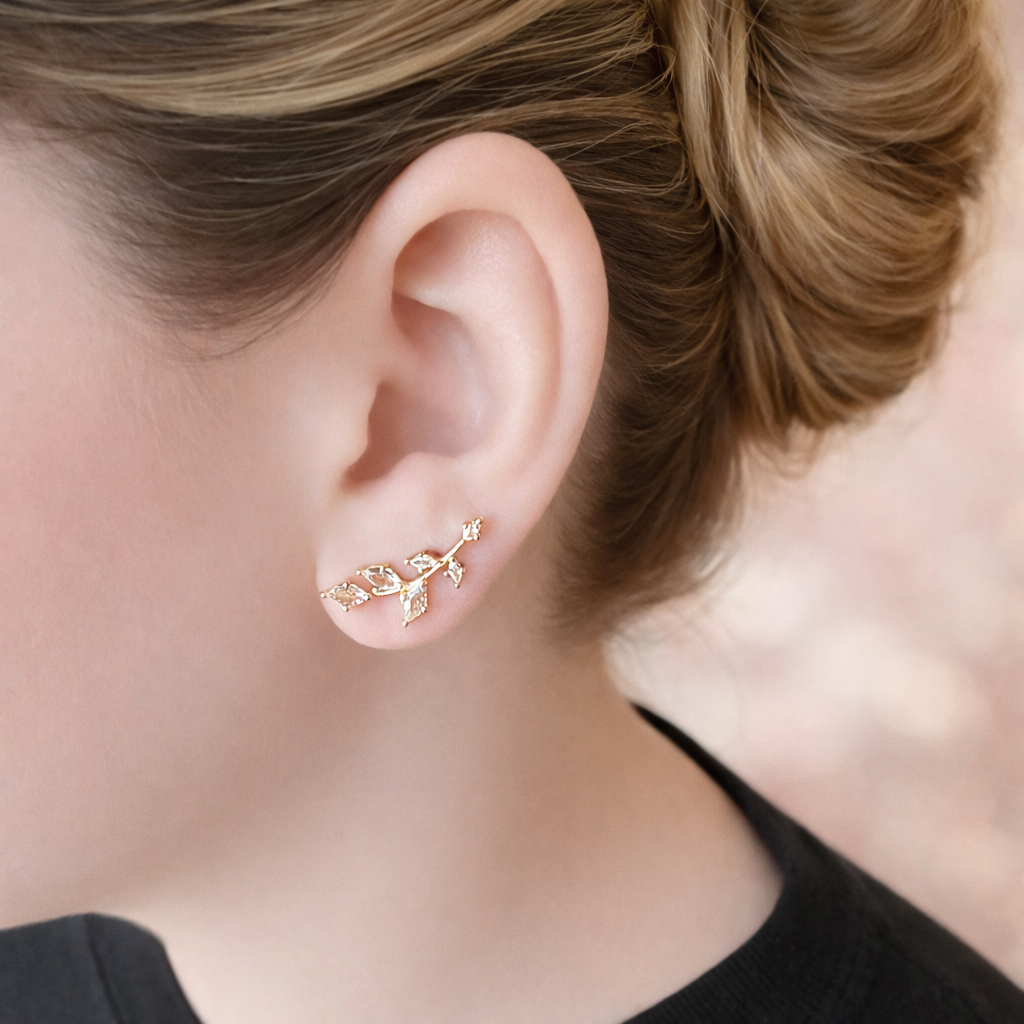 IVY EARRINGS - GOLD Earrings