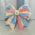 Patchwork Bow Freshie Air Freshner