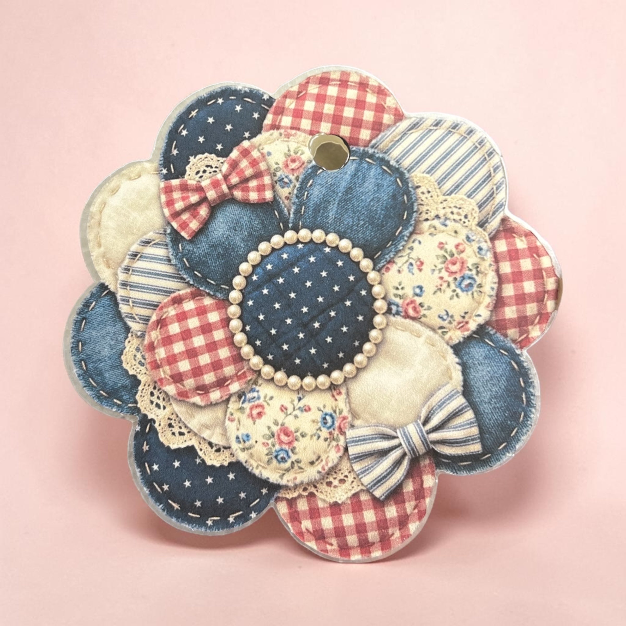 Patchwork Daisy Freshie Air Freshner