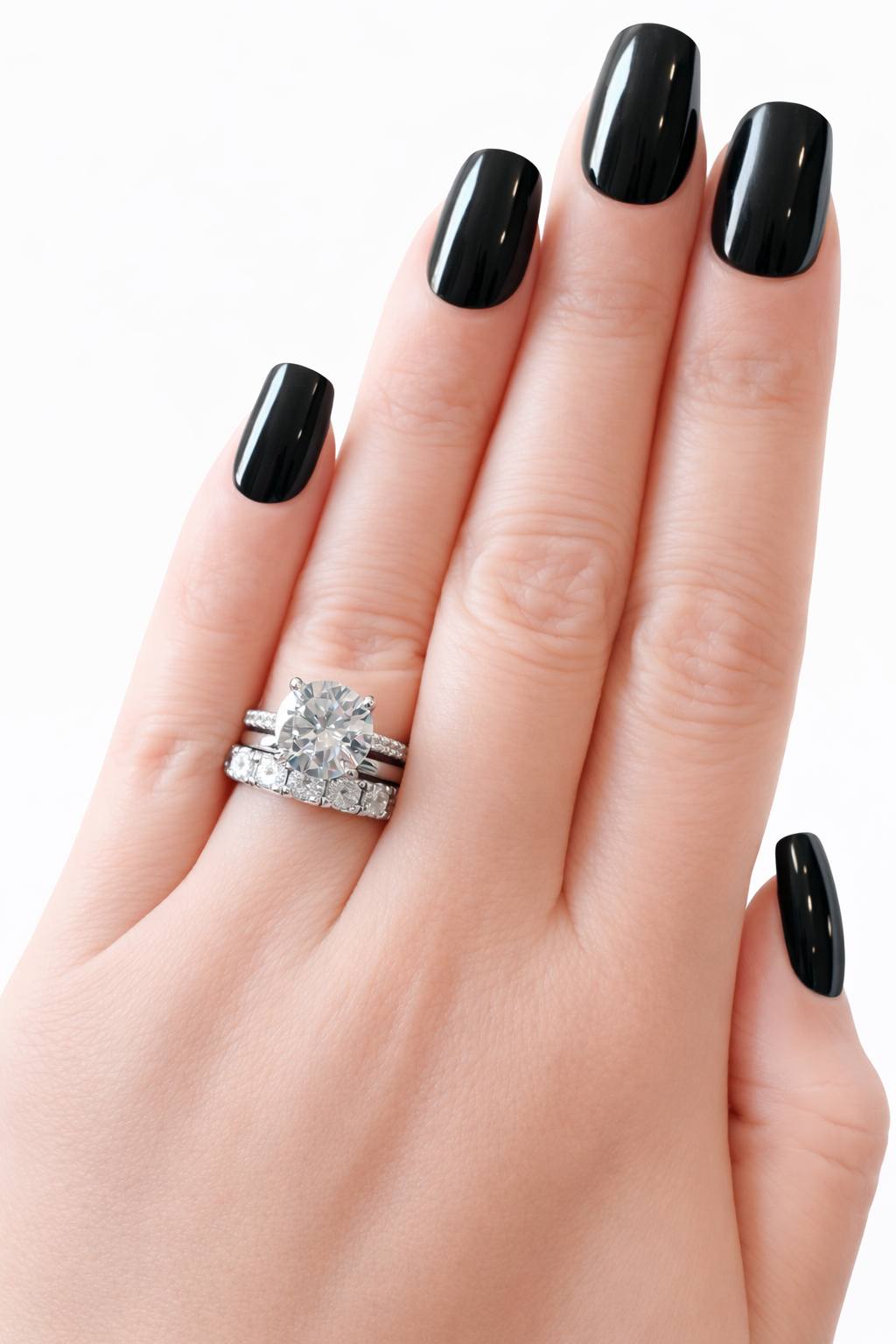 EVERLEIGH LUXE 3-PIECE RING SET - SILVER RING