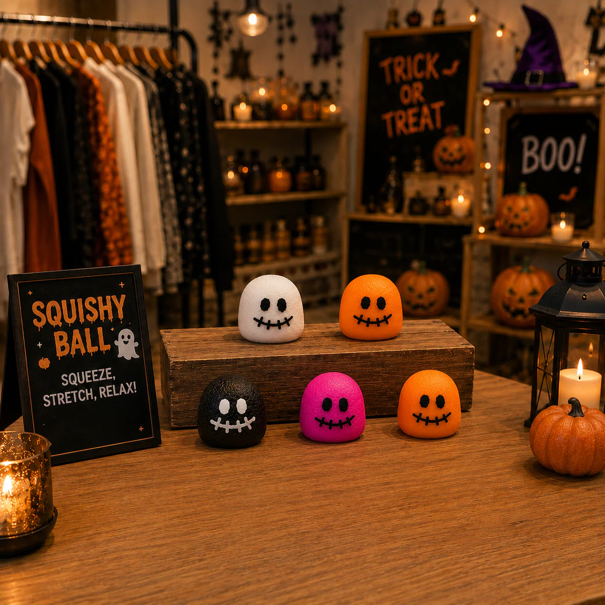 HALLOWEEN THEMED SQUISHES sensory toy