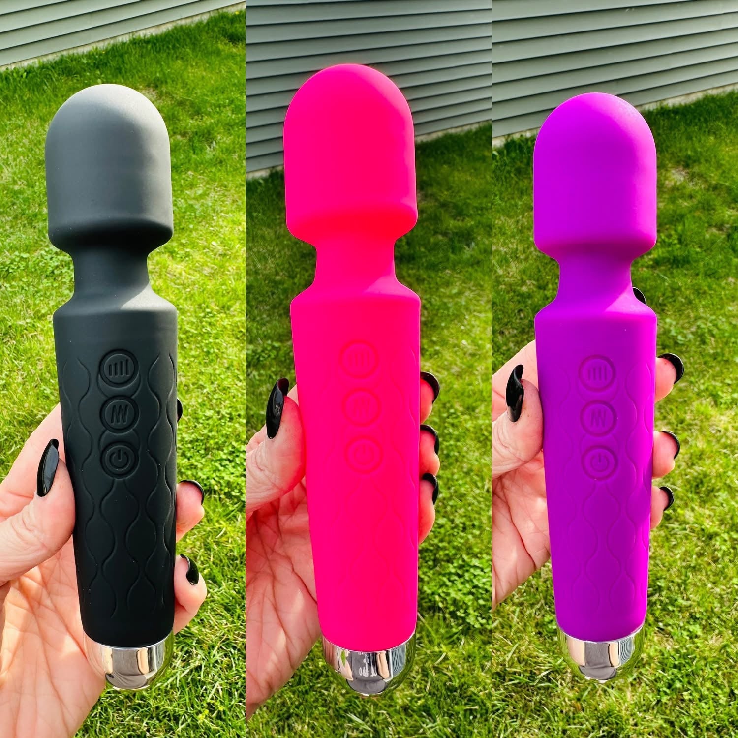 SILICONE WAND MASSAGER MASSAGER