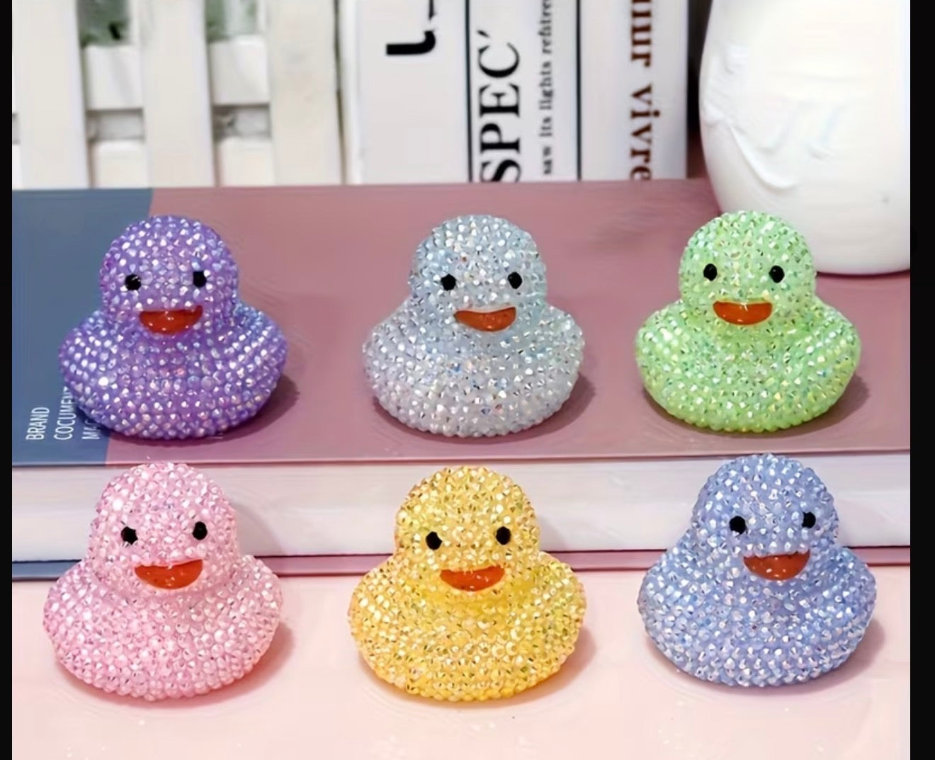 DUCK ORNAMENTS - DIAMOND ART DIY KIT - RANDOM COLORS diamond art kit