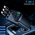 7-in-1 FAST CHARGING MOBILE PHONE CHARGER Car Charger