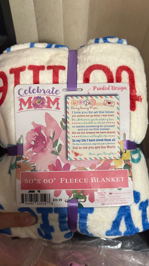 50x60" BLANKET FOR MOM - GREAT MOTHER'S DAY GIFT Blanket