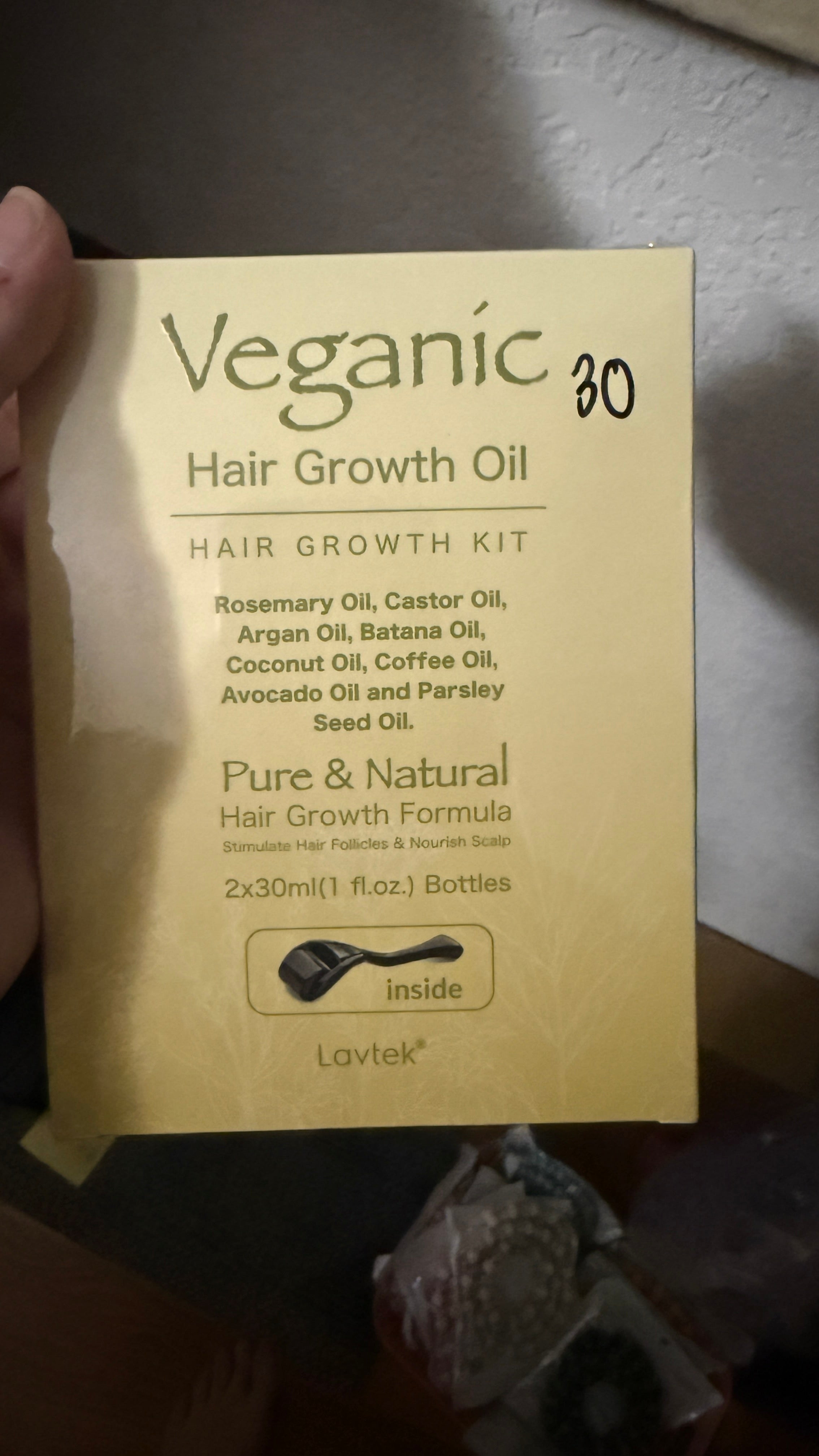 VEGANIC HAIR GROWTH OIL - FINAL SALE - ONLY 1 LEFT!! Hair Stylist Tools