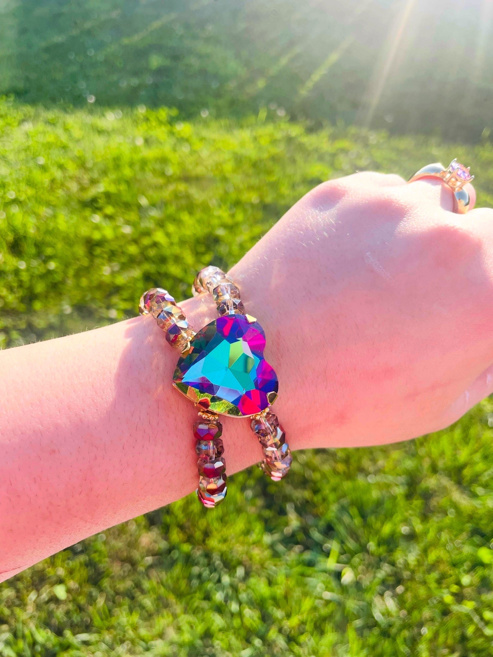 LUXE CRYSTAL ADJUSTABLE BRACELET bracelet