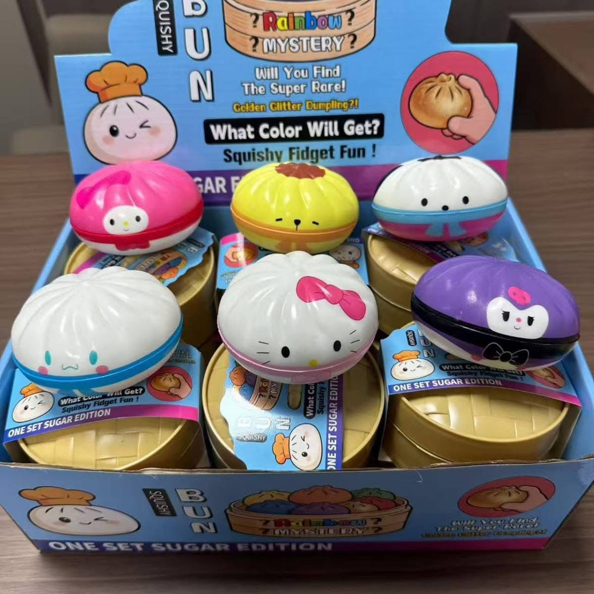 MYSTERY DUMPLINGS - CHARACTERS POSSIBLE! sensory toy