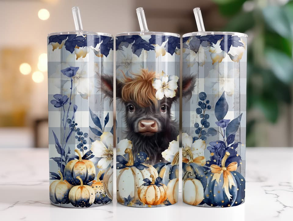 FALL THEMED 20 OZ TUMBLERS - BRAND NEW drinkware