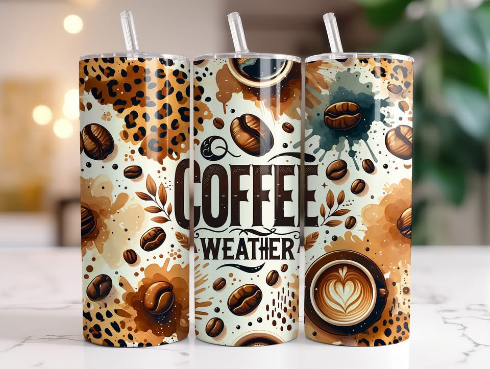FALL THEMED 20 OZ TUMBLERS - BRAND NEW drinkware