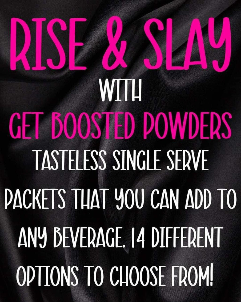 Boosted Add Ins for Any Drink