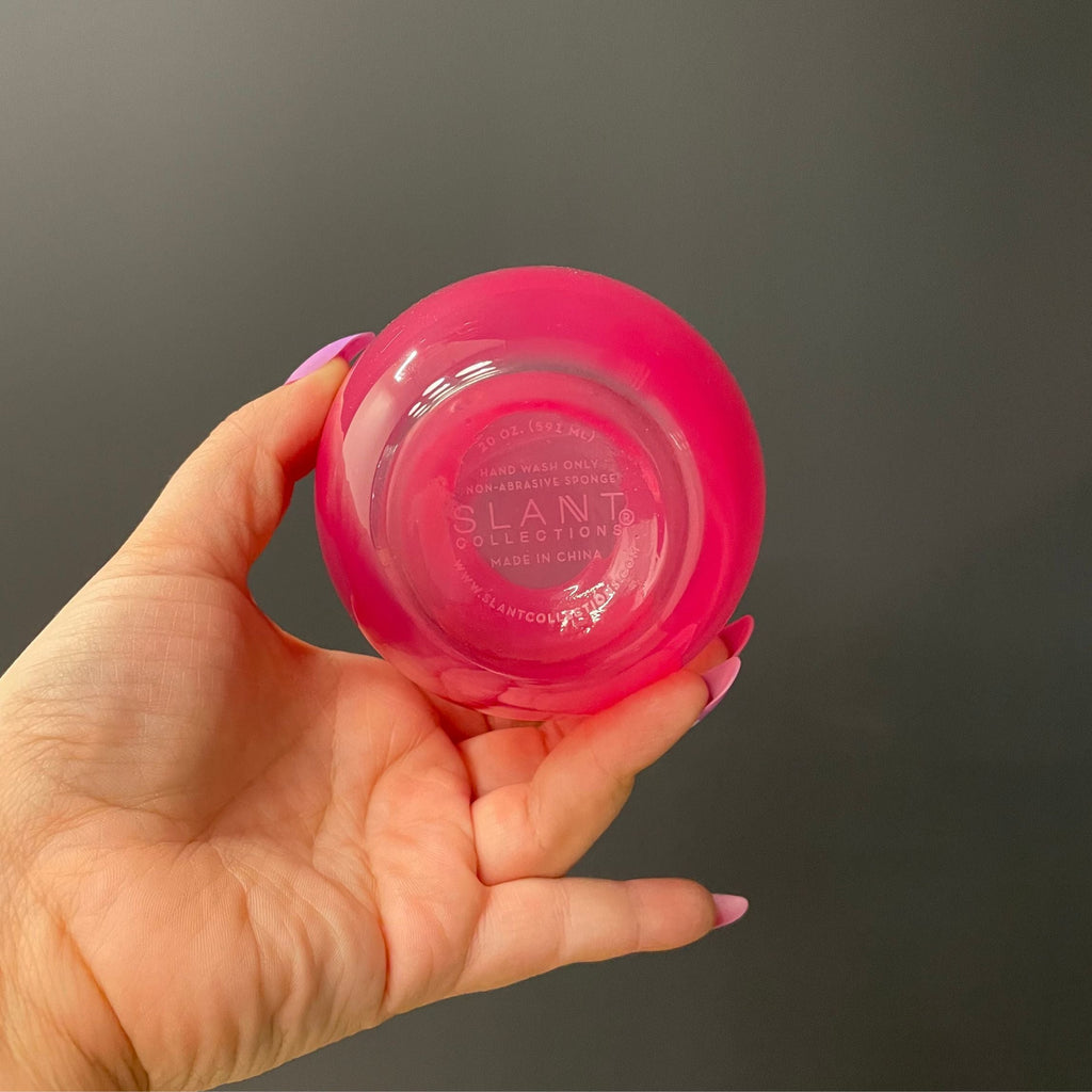 It's Called Self Care Stemless Wine Glass in Pink | 20oz