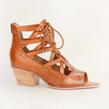Loyal West Lace Up Booties In Calfskin Boots & Booties