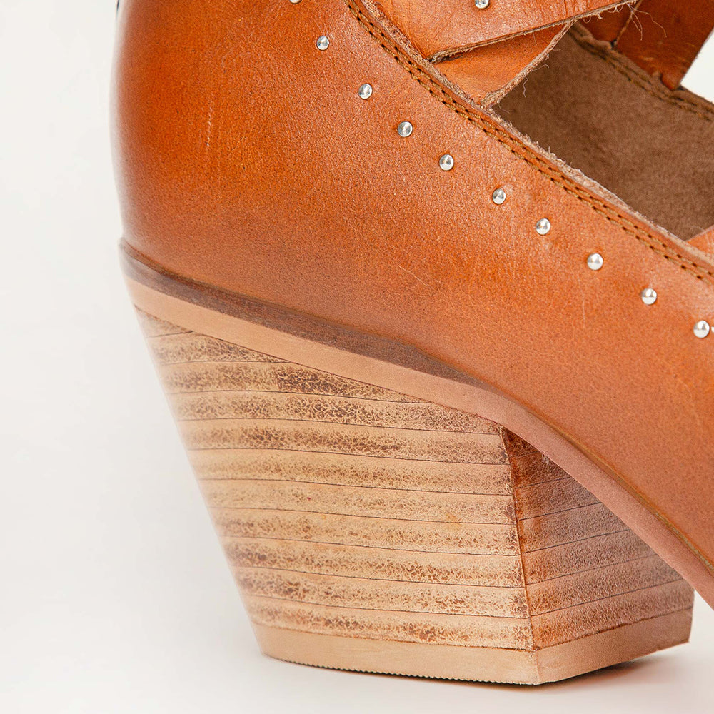 Loyal West Lace Up Booties In Calfskin Boots & Booties