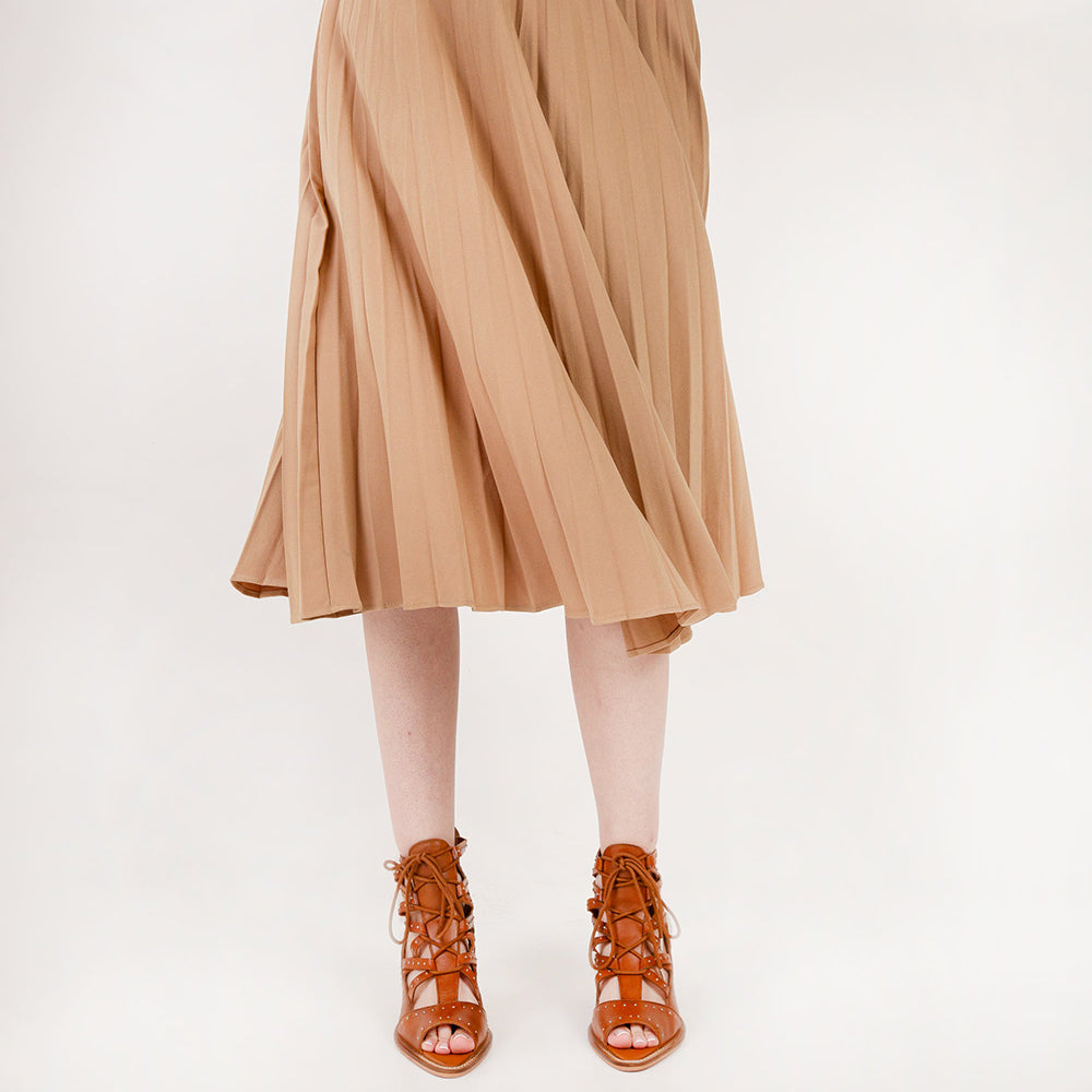 Loyal West Lace Up Booties In Calfskin Boots & Booties