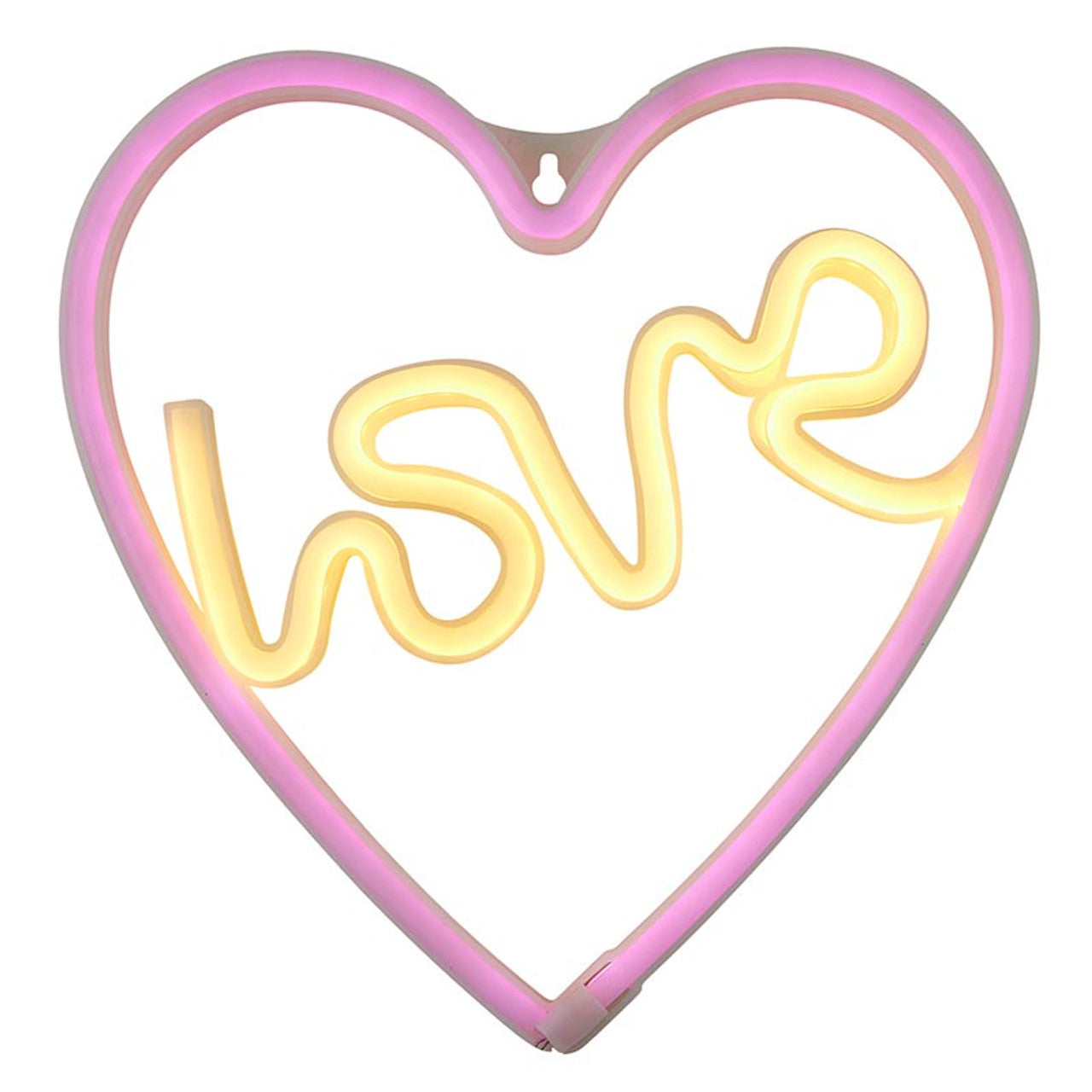 LOVE NEON LED LIGHT - HEART SHAPED