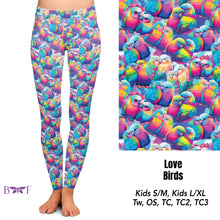 Load image into Gallery viewer, Love Birds Leggings and shorts
