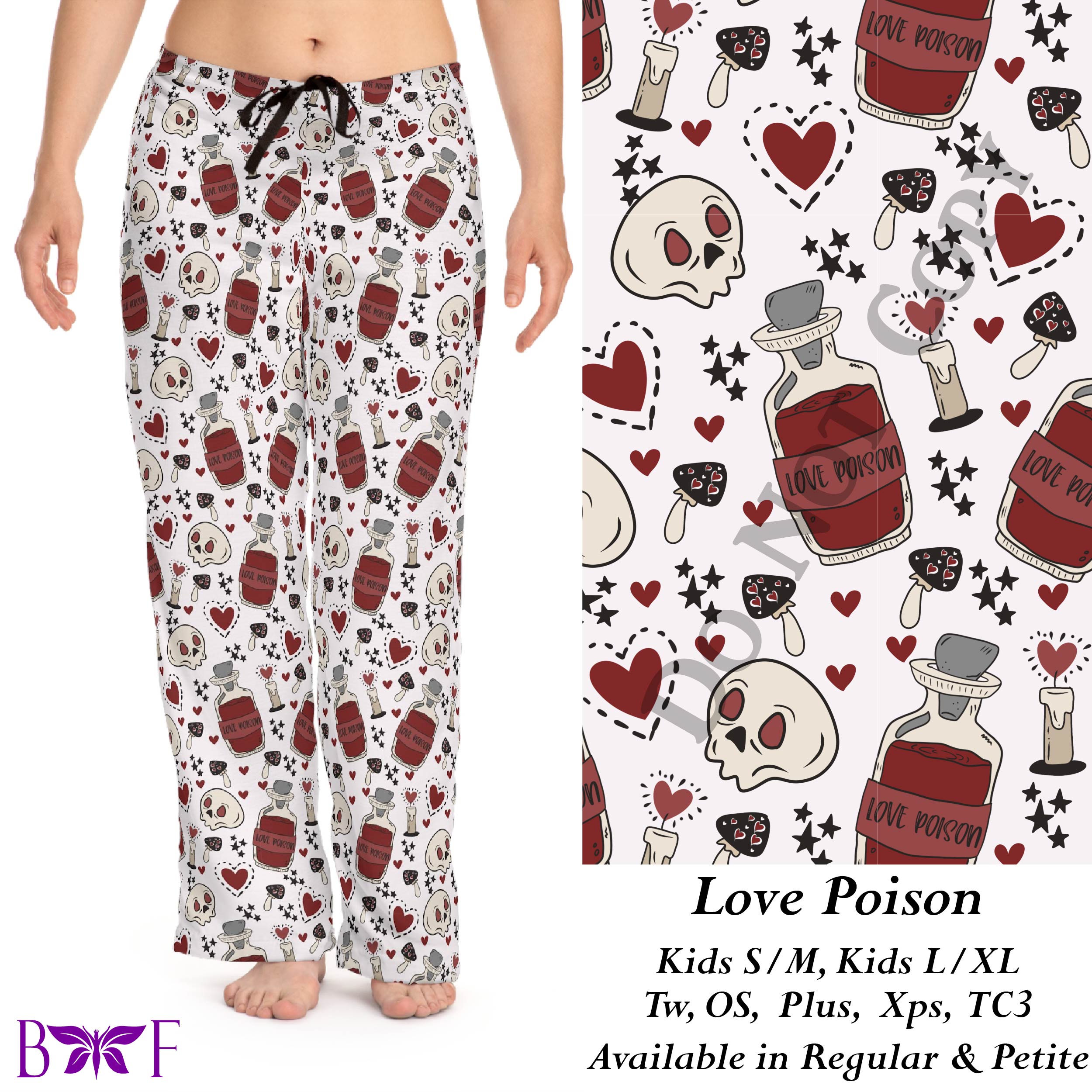 LOVE POISON LEGGINGS WITH POCKETS