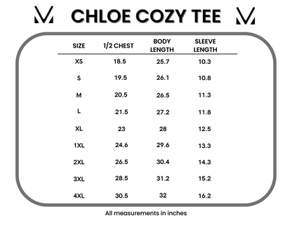 IN STOCK Chloe Cozy Tee - Green | Women's V-Neck Top