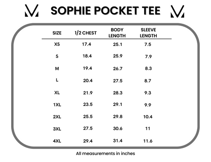 IN STOCK Sophie Pocket Tee - Mocha | Women's Short Sleeve