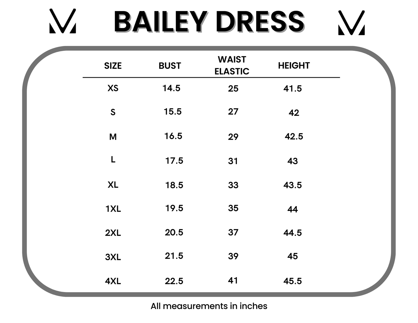 IN STOCK Bailey Dress - Black