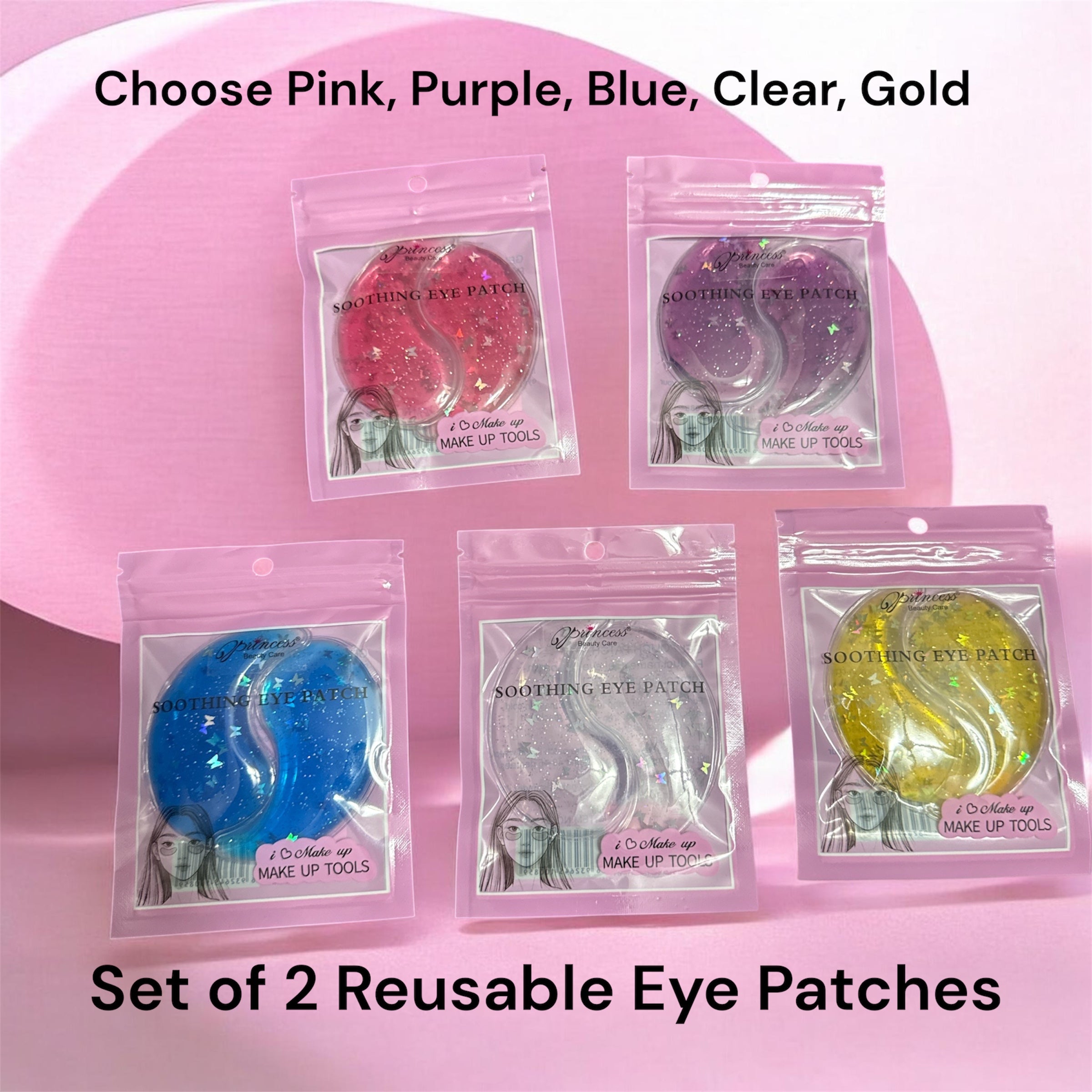 REUSABLE EYE PATCHES - SO MANY GREAT COLORS eye mask
