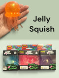 JELLY SQUISH SENSORY TOYS | JELLY FISH THEME FUN sensory toy