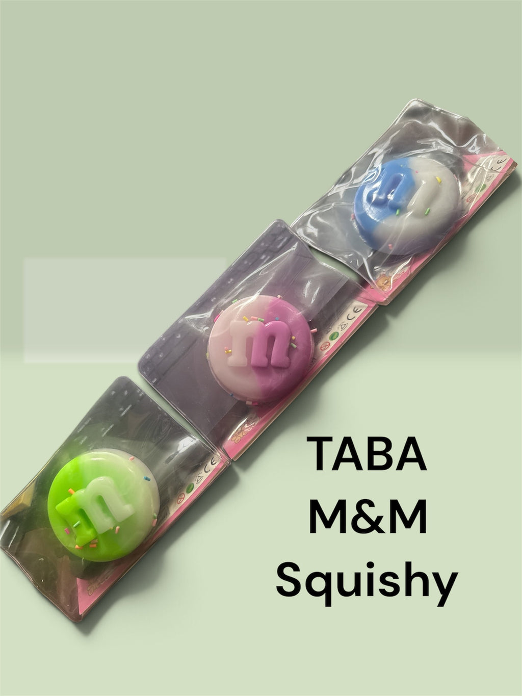 POPULAR CANDY TABA SQUISHY PACKAGES | MULTI-SENSORY TOY - YOU PICK THE COLOR sensory toy