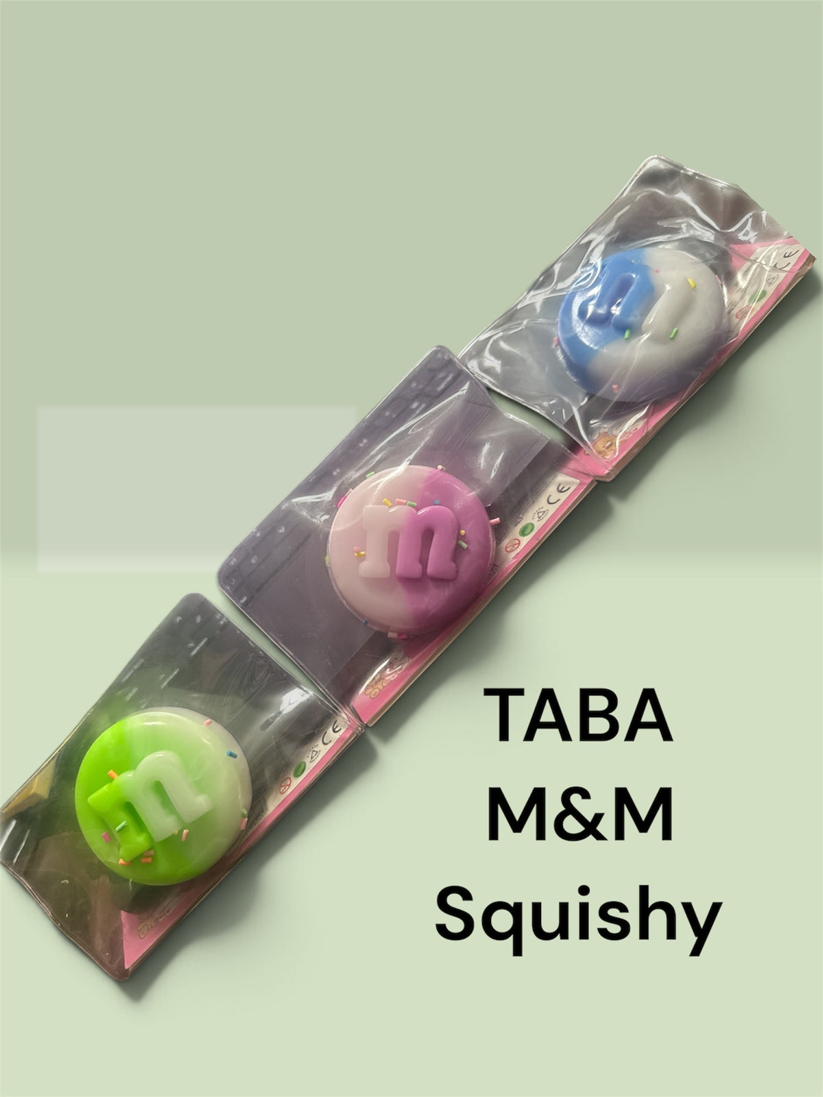 POPULAR CANDY TABA SQUISHY PACKAGES | MULTI-SENSORY TOY - YOU PICK THE COLOR sensory toy