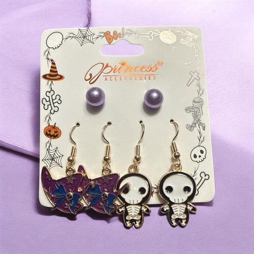 ASSORTED 3 SET HALLOWEEN THEMED EARRINGS | WHICH IS YOUR FAVORITE? Earrings