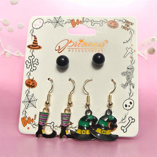 ASSORTED 3 SET HALLOWEEN THEMED EARRINGS | WHICH IS YOUR FAVORITE? Earrings