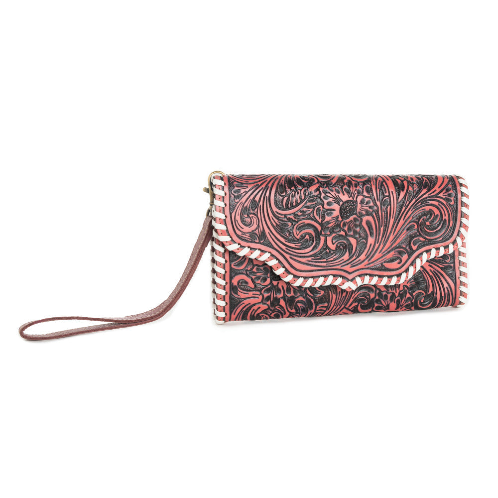DESERT ROSES WALLET - CRIMSON IN PINK Wallet