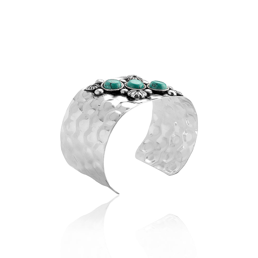 TURQUOISE TRIO CUFF BRACELET Jewelry