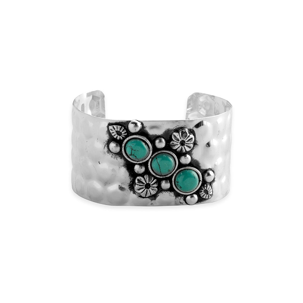 TURQUOISE TRIO CUFF BRACELET Jewelry