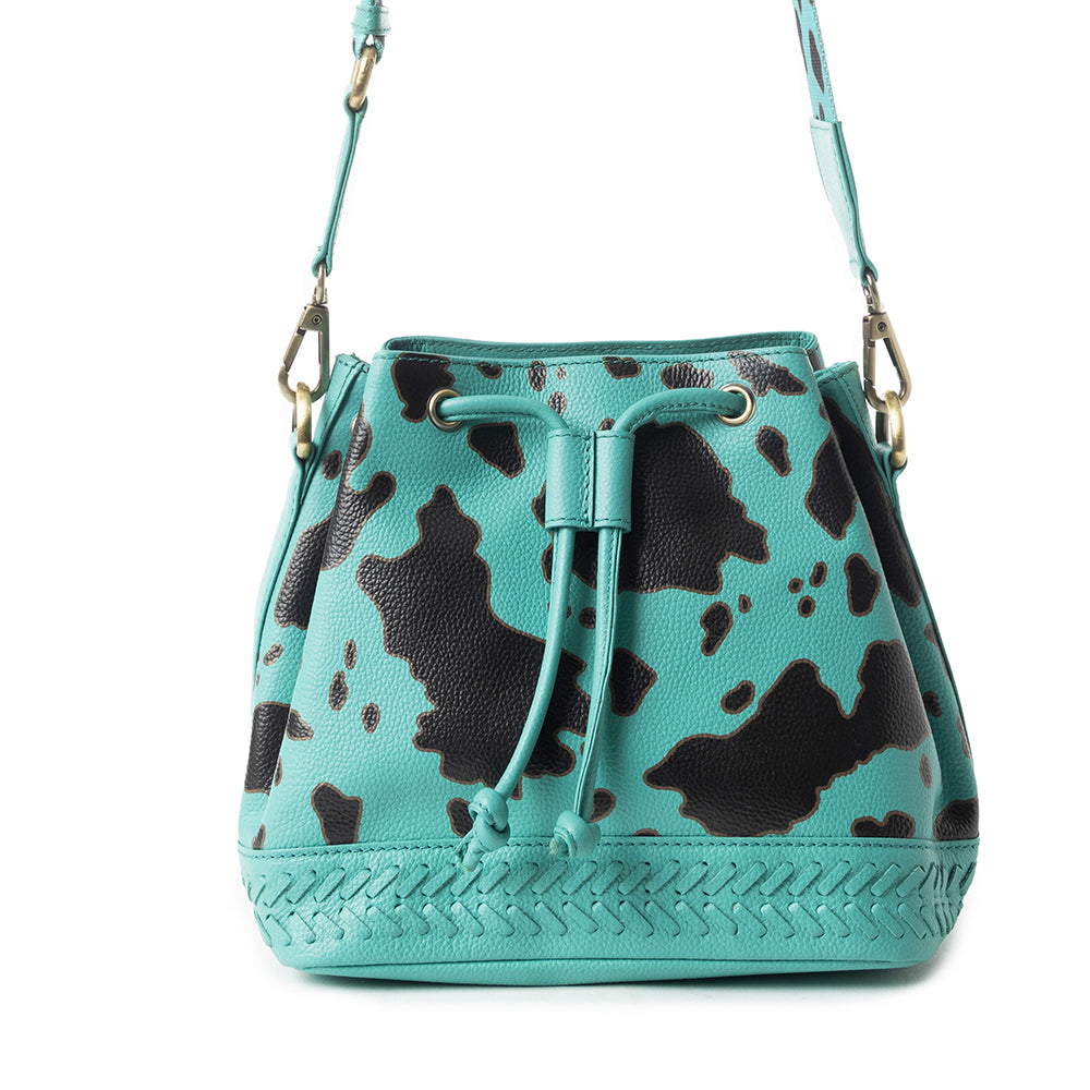 RANCH HOLSTEIN HERITAGE BUCKET BAG Bucket Bags