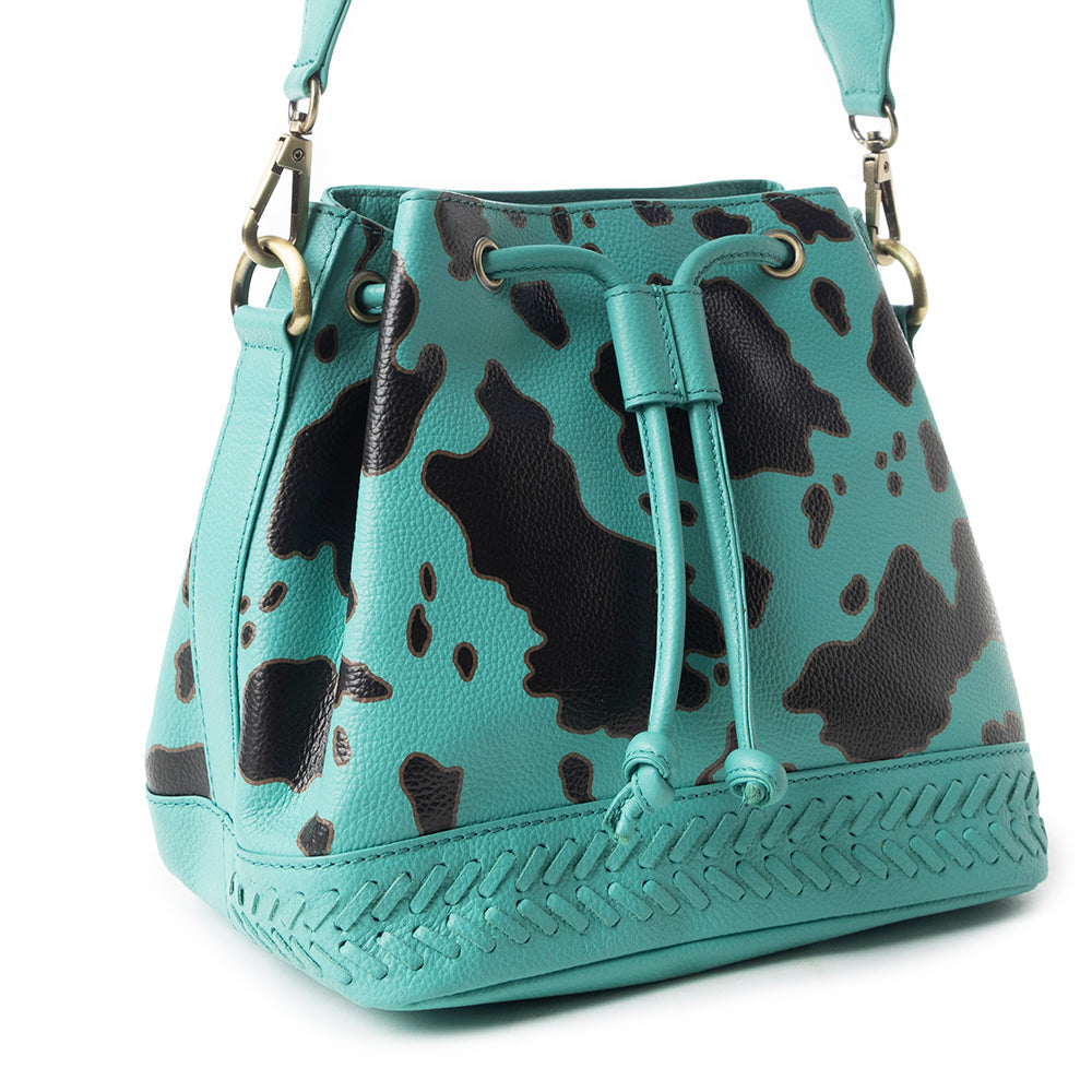 RANCH HOLSTEIN HERITAGE BUCKET BAG Bucket Bags