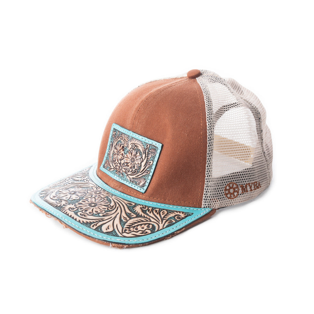 JENSON HILL CAP IN BROWN AND BEIGE Accessories
