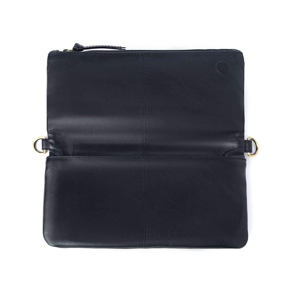 MYRA USA YELLOWSTONE PALISADE CLUTCH BAG WITH RIVETS IN ASH Bags