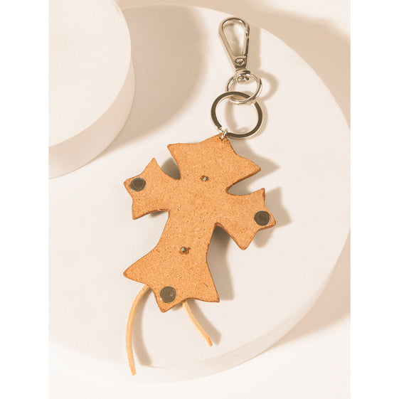 MYRA SOLANA FAITH KEYCHAIN IN OASIS STONE Keychain