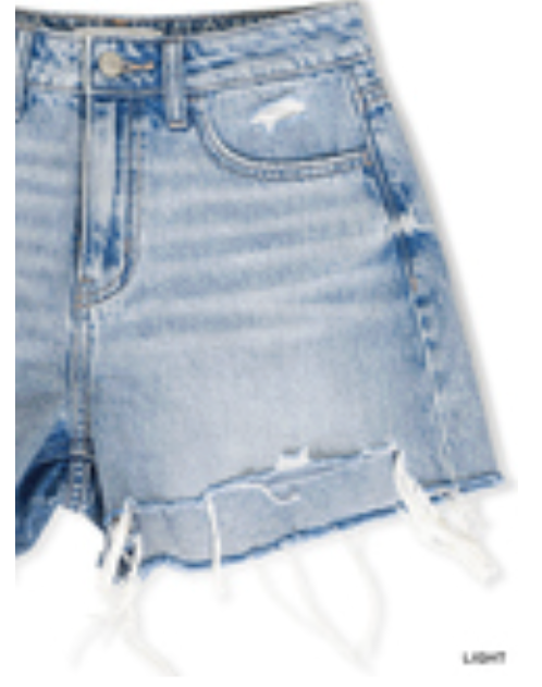 CUT OFF DENIM SHORTS - FINAL SALE SHORTS